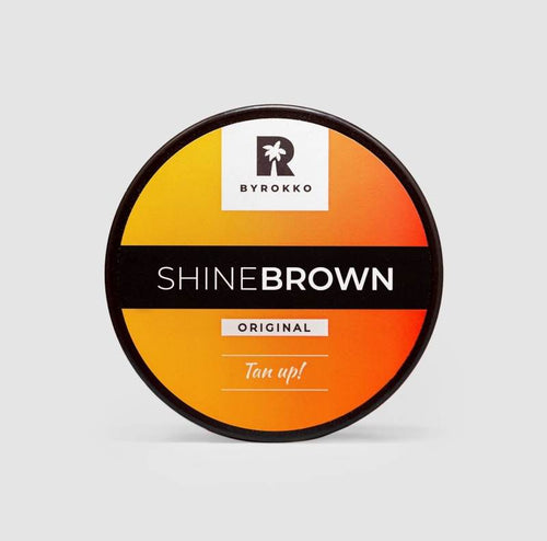 BYROKKO Shine Brown Premium Tan-Boosting Cream - Achieve a natural, darker & long-lasting tan with less exposure to the sun or sunbed.