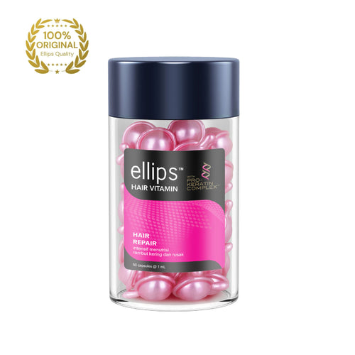 ELLIPS | Pro-Keratin Hair Repair Vitamins Jar - Formulated with the advanced technology Pro-Keratin Complex and Jojoba Oil, get twice the healthier and smoother hair at 4RBeauty